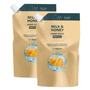 Thumbnail Mega günstig: 2 Liter Handseife für 2,12€ sichern! 🚀 by Amazon Milk & Honey Handseife Nachfüllpack, 2 x 1000 ml - auch diverse weitere Sorten verfügbar! 🫧