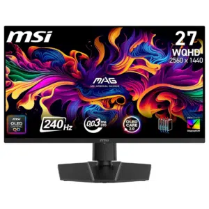 Thumbnail 240Hz, 0,03ms & QD-OLED für ultra-flüssiges Gaming! 🚀 MSI MAG 273QP QD-OLED X24 WQHD-Gaming Monitor für nur noch 399€ - satte 61€ Ersparnis! 😀