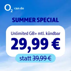 Thumbnail 30€ geschenkt für o2 Unlimited M Flex: Unbegrenzt 5G inkl. Allnet, 100 MBit/s &amp; monatlich kündbar für dauerhafte 29,99€/Monat