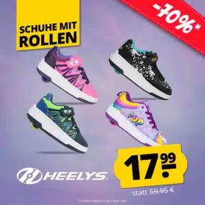 Thumbnail 🛼 HEELYS Pop Kinder Schuhe mit Rollen für 22,94€ (statt 38€)