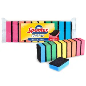100er_Sparpack_Spontex_Topfreiniger_mit_Anti-Fett_Schutz_Reinigungsschwamm_Spuel-Schwamm_9891899_BuntGruen