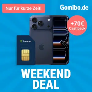 Thumbnail 230€ Bonus inklusive 📱 Apple iPhone 17 Pro für 589€ + Unlimited 5G Telekom Allnet für 39,95€/Monat + 0,00€ Anschlusspreis (freenet Telekom Magenta Mobil M)
