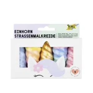 Thumbnail 🦄 Folia Kreide Einhorn 5 Stück Straßenkreide für 4,67€ (statt 8€)