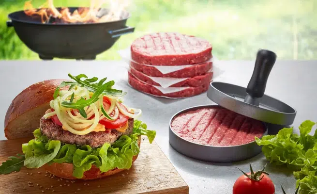 3-tlg. GEFU Burger-Set BBQ