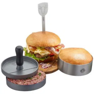 3-tlg. GEFU Burger-Set BBQ
