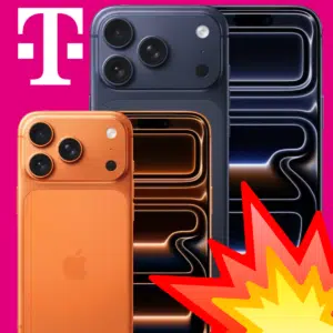 Thumbnail WM-Knaller bei MediaMarkt 💥 Apple iPhone 17 Pro (Max) + Unlimited Telekom 5G Allnet (300 MBit/s!) für 44,95€/Monat + 80€ Cashback + 50€ Wechselbonus