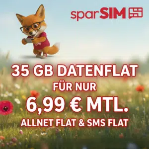 Thumbnail 💥 35GB 5G Allnet für nur 6,99€ mtl. + 0€ Anschlusspreis + 50€ Wechselbonus 📲 neue SparSIM Tarife im Vodafone-Netz!