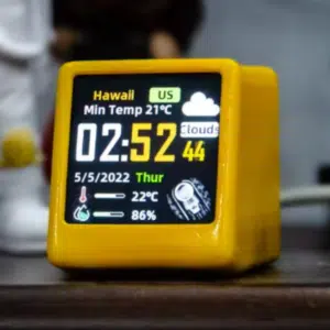 Thumbnail 😍 Geniales Schreibtisch-Gadget: Smarte WLAN-Uhr mit Wetter &amp; GIFs nur 5,89€