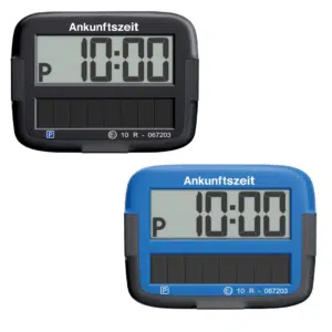 Thumbnail ☀️ Needit Park Micro Solar ektronische Parkscheibe in blau oder schwarz für 23,69€ (statt 30€)