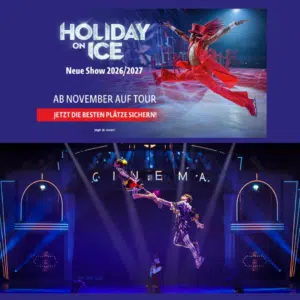 Thumbnail ⛸️ Holiday on Ice – Cinema of Dreams in Hamburg 1 ÜN im Premium Hotel & Frühstück ab 109€ p.P.
