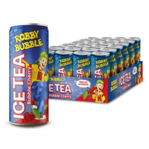 Thumbnail 🎉 Robby Bubble Ice Tea Bubble Cherry (24 x 0,25 l) für 18,58€ (statt 29€)