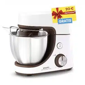 Thumbnail Krups KA51K1 Küchenmaschine für nur 105,94€ + 20€ Gutschein (statt 168€)