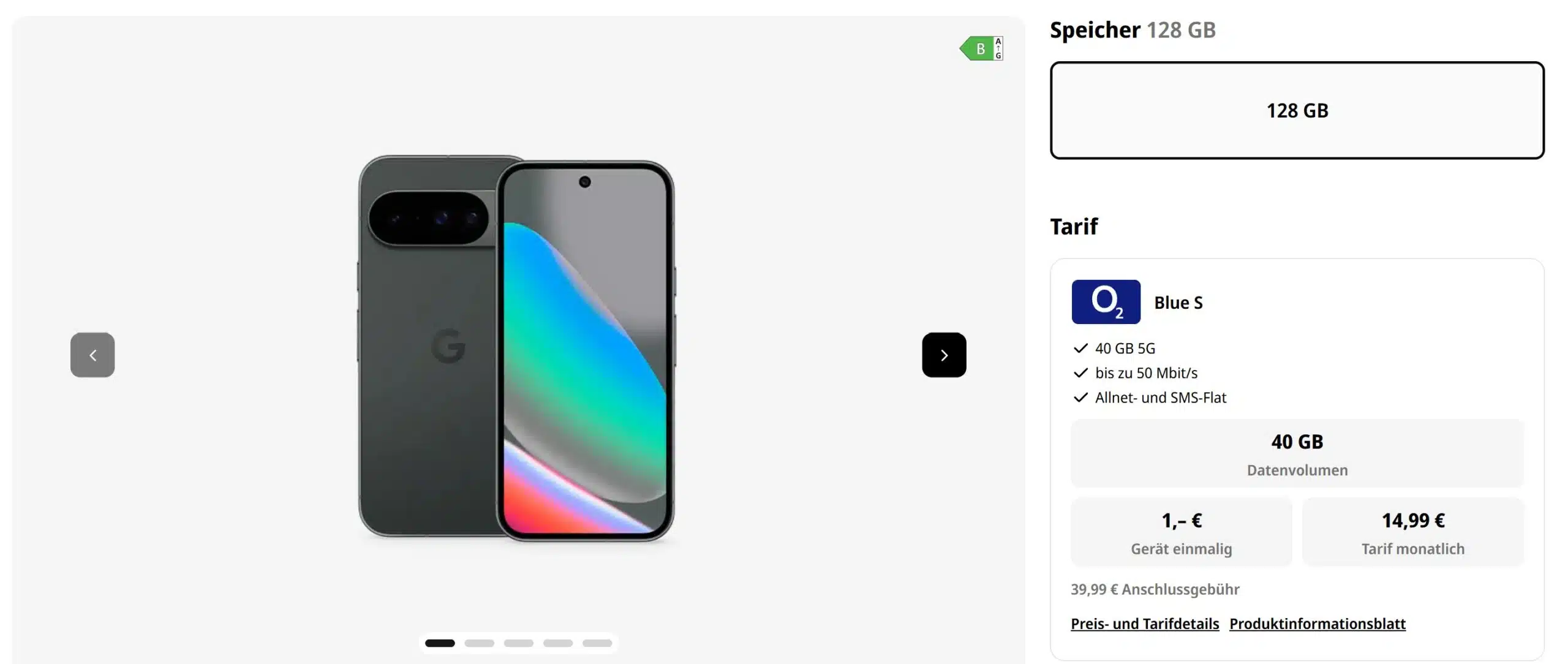 Tarifdeal in der MediaMarkt Tarifwelt: Google Pixel 10 + o2 Tarif