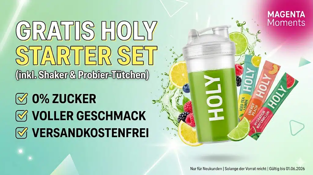 Holy Starter Set gratis: Banner