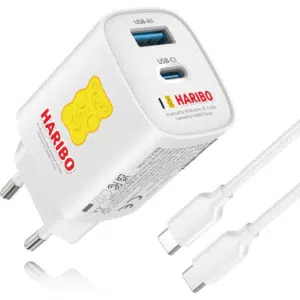 Thumbnail HARIBO 45W USB-C Schnellladegerät mit GaN für nur 9,47€? 😮 Kompakt, schnell & gelb wie Goldbären! 😀