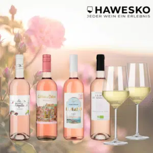 Thumbnail Rosé-Probierpaket: 8 Flaschen Rosé + GRATIS 2 Zwiesel Gläser für 39,90€