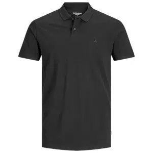 Thumbnail Einfach mal die HÄLFTE sparen! 🚀 JACK & JONES Poloshirt für 9,99€ statt 20€ - schwarzes Basic aus 100% Baumwolle!