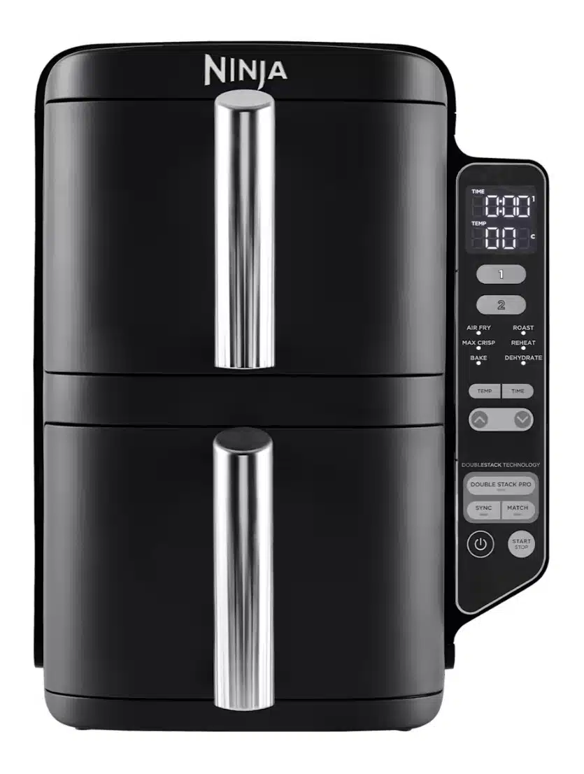 Ninja Double Stack 2-Ebenen Heißluftfritteuse 7,6 L