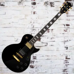 Thumbnail Nur noch HEUTE so günstig! 🚀 Rocktile Pro L-200BK Deluxe E-Gitarre Black für nur 159€! Satte 41€ Ersparnis! 😀