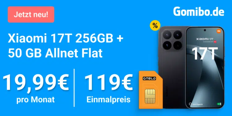 Xiaomi 17T Handytarif