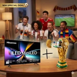 Thumbnail Hisense Mini-LED TV für nur 1.799€ + GRATIS LEGO WM-Pokal 🏆