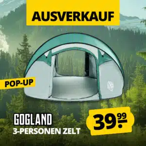 Thumbnail GOGLAND "Ready Go" Pop-Up 3 für 44,94€ (statt 72€)