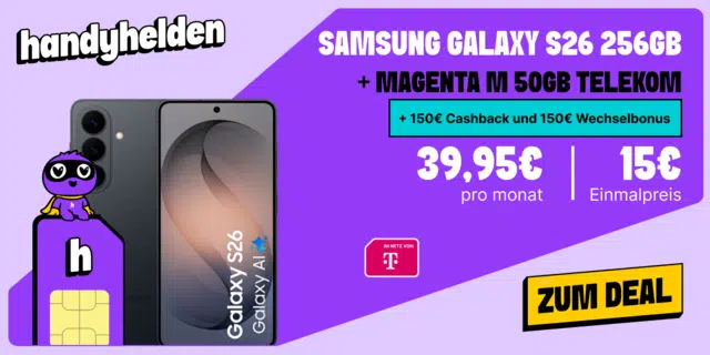 Samsung Galaxy S26 Handytarif