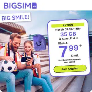 Thumbnail 🔥 50GB 5G für 9,99€ mtl. 📲 weitere Tarife zur Auswahl (BigSIM im 1&amp;1-Netz)