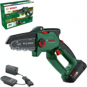 Thumbnail Bosch EasyChain 18V 15-7 Mini Kettensäge für 109,99€ (statt 140€)
