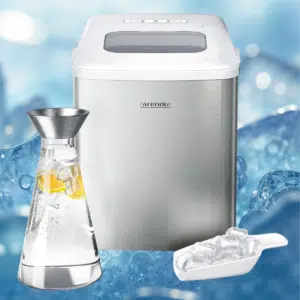 Thumbnail Her mit den Eiswürfeln! 🧊 😀 Arendo Eiswürfelmaschine für 99,74€ – satte 60€ sparen &amp; bis zu 12kg Eis pro Tag! 🍹