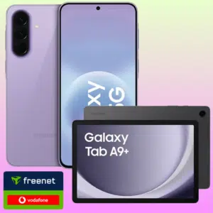 Thumbnail 🎉 Samsung Galaxy A57 (256GB) + Galaxy Tab A9+ für 69€ mit 20GB 5G Allnet Flat im Vodafone-Netz für 14,99€ (Freenet Vodafone)
