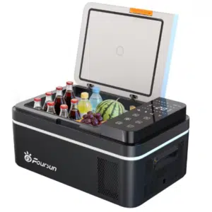 Thumbnail ☀️ Sommer-Retter: Smarte 55L Foursun Kühlbox (kühlt bis -20°C!) für 147,34€