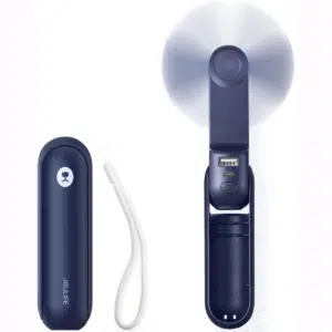 Thumbnail 🥵 Der Retter für heiße Tage: Faltbarer Mini Handventilator für nur 14,56€ - mit Powerbank & Taschenlampe