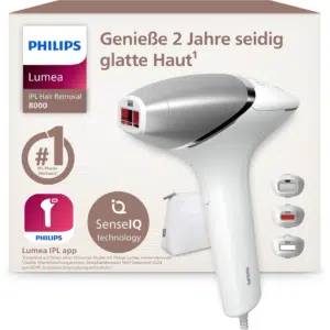Thumbnail Philips Lumea IPL 8000 für 249,99€: Nie wieder Rasierstress im Sommerurlaub! 😌