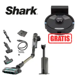 Thumbnail Shark PowerDetect Clean & Empty IP3256EUT Akkustaubsauger für 449€ + Shark Matrix Plus 2-in-1 RV2620WDEU Saug- & Wischroboter GRATIS