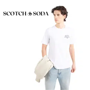 Thumbnail Scotch & Soda Front & Back Artwork Tee Regular Fit ab 13,17€ (statt 24€) - versch. Farben & Größen