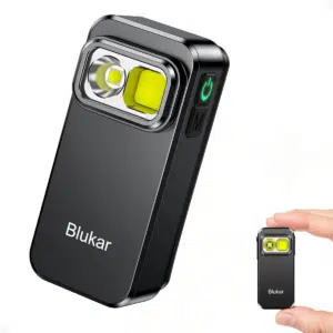 Thumbnail Blukar 800L Mini-Clip-Taschenlampe mit USB-C, 5 Lichtmodi &amp; IPX6-Schutz - für Wandern, Camping, Gassi, Auto &amp; Werkzeugkiste für nur 11,97€! 🔦😀