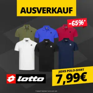 Herren Polo-Shirt Lotto Piqué Cotton