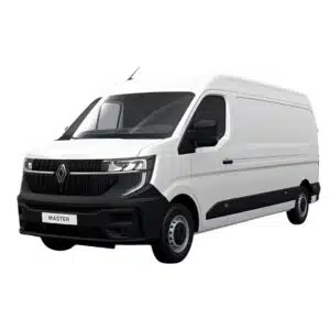 Renault Kastenwagen advance L2H2 in Weiß von vorne seitlich
