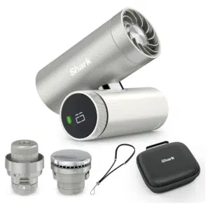 Thumbnail Schon jetzt DAS Sommer-Gadget 2026?! 😀 Shark ChillPill, Farbe Could: perfekte Kühlung bei Festival-Hitze, Strandtagen & Sommerreisen - mit Hochgeschwindigkeits-Ventilator, Sprühnebel & InstaChill-System für nur noch 119,99€! 😍