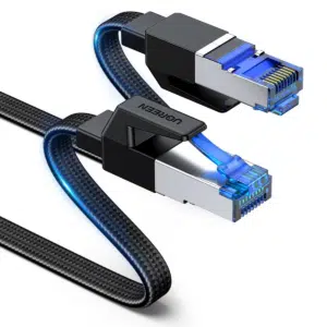 Thumbnail UGREEN CAT 8 LAN Kabel, 2m, für nur 5,89€ – die einfache Lösung für weniger Lags, stabilere Streams und schnellere Downloads! 😀 Auch andere Längen bis 20m günstig! 🚀