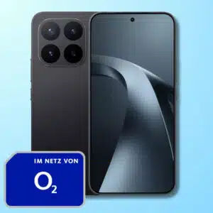 Xiaomi 17T Pro, unten links o2 Logo