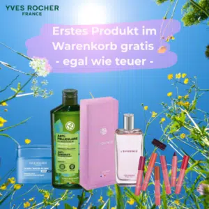 Thumbnail 💥 Yves Rocher: 1. Artikel GRATIS (egal wie teuer!) – z.B. 70€ Parfüm geschenkt 💄