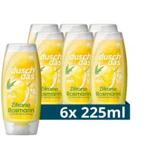 Thumbnail 🍋 Duschdas Duschgel Zitrone & Rosmarin 225 ml 6er Pack für 5,34€ (statt 10,74€)