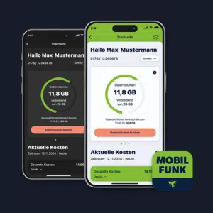 Thumbnail mobilfunk.de: 25GB 5G Telekom Allnet für 9,99€ mtl. | 100GB 5G Vodafone für 14,99€ mtl.