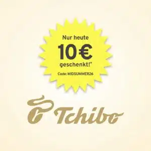 Thumbnail Tchibo: 10€ Rabatt Gutschein (ab 50€ MBW)