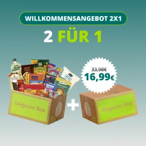 Thumbnail 🥳 Degusta Box: 2 zum Preis von 1 - nur 16,99€