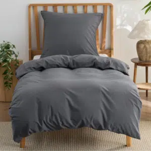 Thumbnail 58% Ersparnis! 😍🛏️ BEDSURE 2-teiliges Bettwäsche-Set in Anthrazit für 14€ statt 33€ – 100% Baumwolle & OEKO-TEX, perfekt für den Sommer! 😀