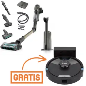 Thumbnail Starkes Shark Akku-Staubsauger-Bundle inkl. Absaugstation + GRATIS Saugroboter für 449€