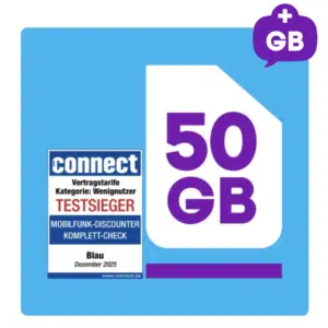 Thumbnail 😎 70GB LTE/5G Allnet-Flat im Telefónica-Netz für 9,99€/Monat (Blau Allnet M)
